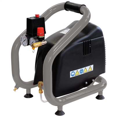 Compresseur air portable Prodif 3L 6.6 m3/h 8 bar 230 V monophasé sans huile
