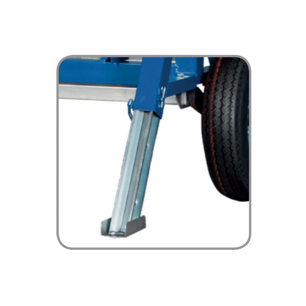 Bétonnière thermique tractable Obra de 360 L - Honda GX160 5.5 CV