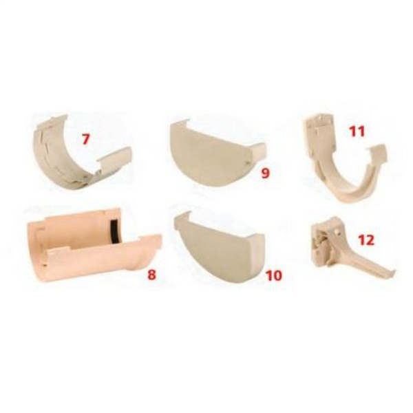 CROCHET BANDEAU PLASTIQUE 29 BLANC