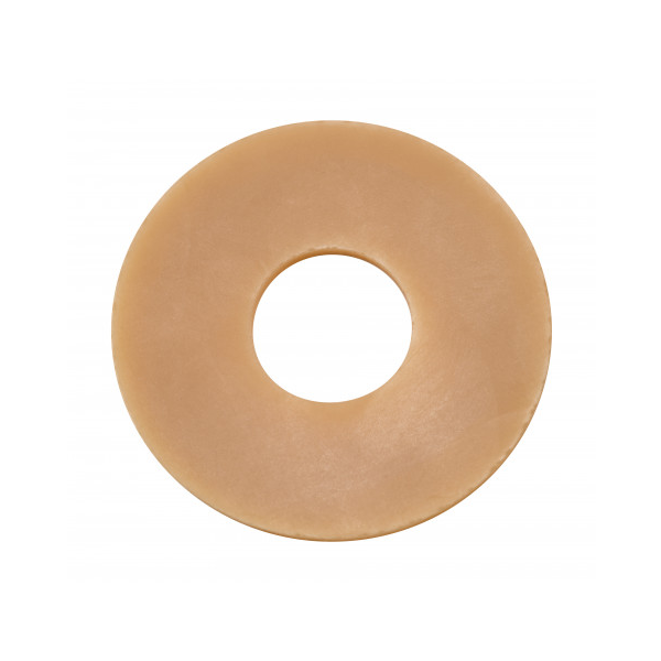 Joint caoutchouc WC - Dimensions 18 x 68 x 2 mm - Chasse d'eau mécanisme Porcher - Beige