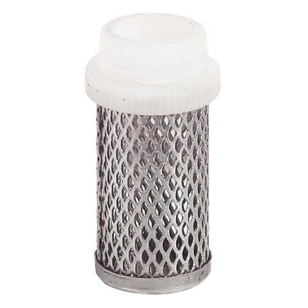 Panier crépine Mâle 1" acier inox pour clapet de retenue