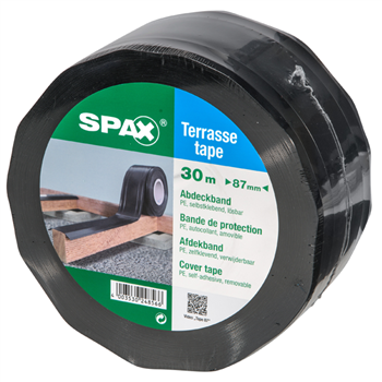 Bande d'étanchéité pour terrasse Spax - rouleau de 87 MM x 30,00 M - ép. 0,50 MM