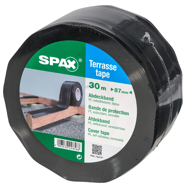 Bande d'étanchéité pour terrasse Spax - rouleau de 87 MM x 30,00 M - ép. 0,50 MM
