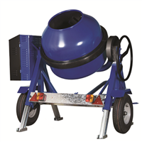 Bétonnière thermique tractable Obra de 360 L - Honda GX160 5.5 CV