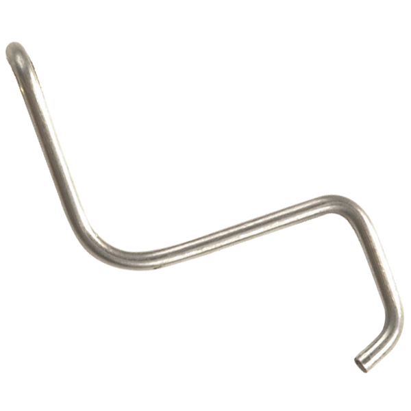 Crochet ''V2'' fixation pour égout/rive droite/plain carré CRV02 Edilians - Boîte de 100 pièces