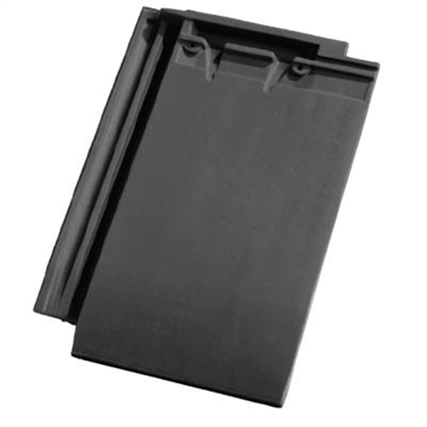Tuile en terre cuite HP 17 Huguenot - emboîtement petit moule à pureau plat - Ardoise