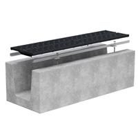 Cornière pour grille de caniveau C250 et D400 - 1500 x 30 mm