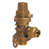 ROBINET PEC BRONZE DESSUS CONIQ_DN20_PETIT B._PE25_FIL26X34_FERM. GAUCHE