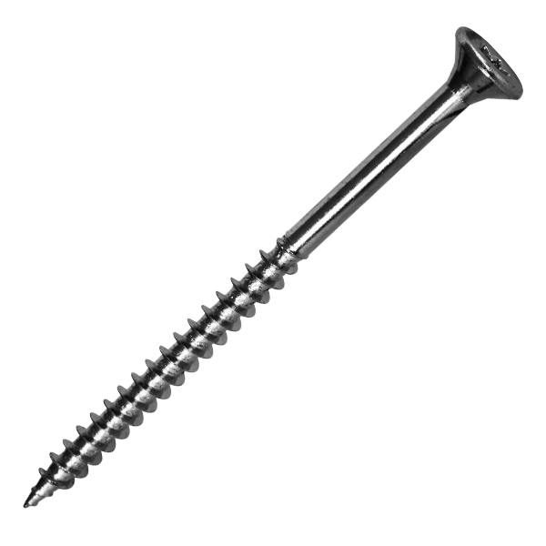 Vis bois et agglo en acier zingué tête fraisée empreinte Torx - 4,0 MM x 60,0 MM/36,0 MM - Boîte de 500