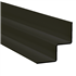 Profilé d'angle intérieur MetalTrim pour bardage Hardie Plank - aluminium laqué Noir minuit - longueur 3 M