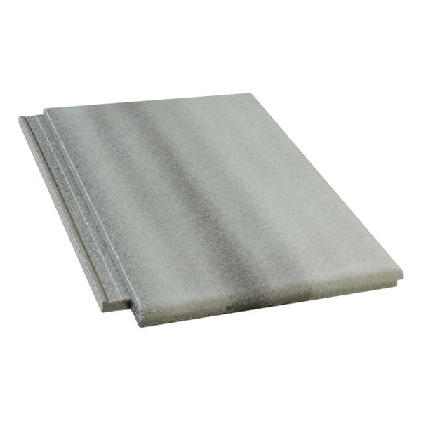 Tuile béton grand moule à aspect plat - Innotech - Lauze - 42 x 33 cm