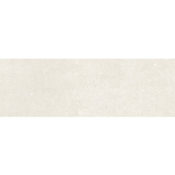 Faïence murale rectifiée effet pierre Kinstone - 30,0 CM x 90,0 CM - ép. 10,20 MM - coloris Chalk mat