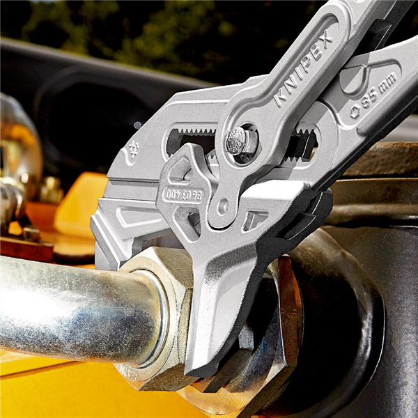 Pince-clé XL nickelée Knipex longueur 400 mm