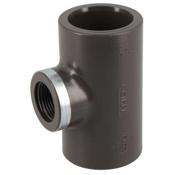 Hta té reduit tar. 90° d63x3/4" ff