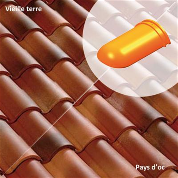 About faîtière ronde à emboîtement (392XG)