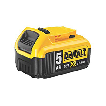 Batterie 18V 5 Ah technologie Li-Ion XR Dewalt DCB184