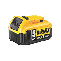 Batterie 18V 5 Ah technologie Li-Ion XR Dewalt DCB184