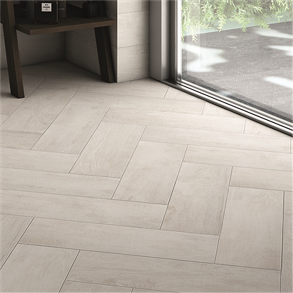 Carrelage imitation parquet pour sol intérieur - grès émaillé - Madera Edilis - 20 CM x 60 CM - ép.9.30 MM - Gris