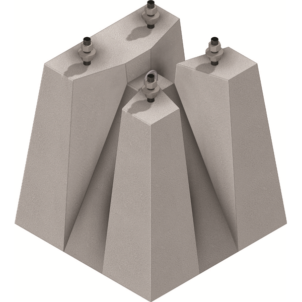 SOCLE CAND E300H65 420KG 5/8M