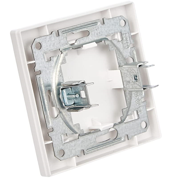 Obturateur Schneider Asfora complet - à encastrer - blanc brillant - 10 A max - IP20