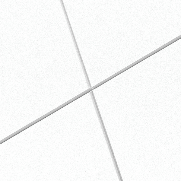 Languette Connect pour dalles de plafond acoustique à bords C et F - 150 x 28 mm - Boîte de 50 pièces