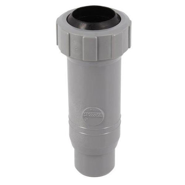 Manchon de dilatation simple pour canalisations - Mâle/Femelle - ø 32 mm - Gris