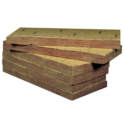 Panneau laine de verre pour murs cloisons et combles - TP 216 Revêtu Kraft Knauf - R=2,00 m².K/W - 1,35 M x 0,60 M - ép.75 MM