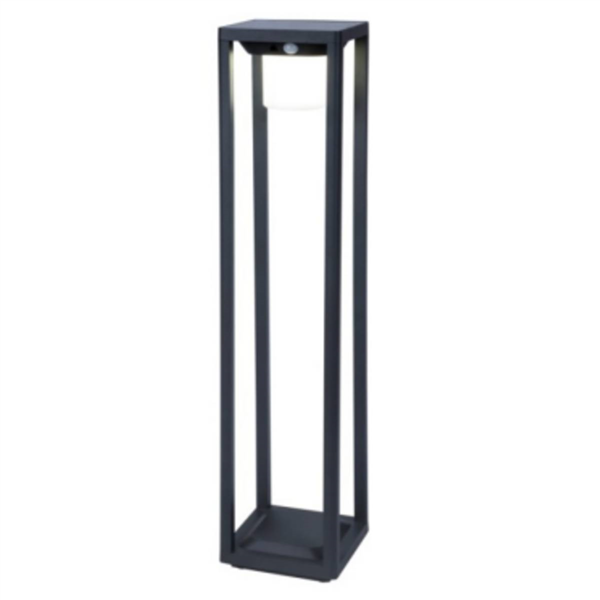 Borne Solaire Roma à détection 80cm - 3000°K - Faisceau 120° - 300 Lm - 4 modes