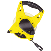 Mesure longue Stanley Fatmax ruban large fibre de verre 60 mètres x 19 mm classe 3