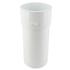Manchette mâle/femelle pour tube de descente cylindrique Ø 80 - Blanc
