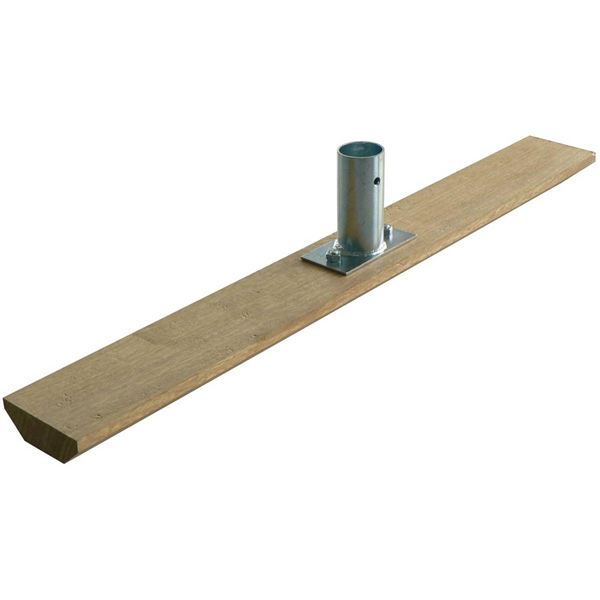 RACLOIR A BITUME BOIS BISEAUTE 10X55CM