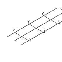 Armature acier Semelle filante plate SF 35 section 8x 35 cm Diam. fil 8 MM