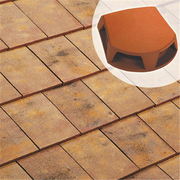 Lanterne bi-section 1007 pour toiture - Ø 126/160 mm - section aération 259 cm²  - Terre de Beauce