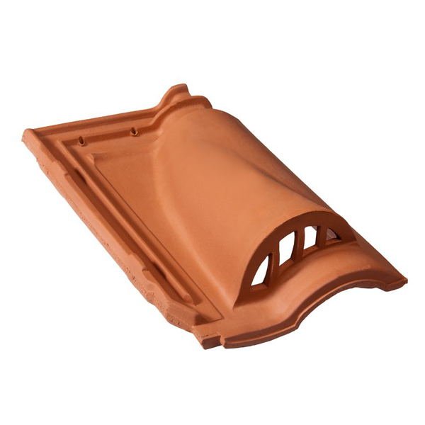 Tuile chatière grillagée Gallo Romane (GL111) - ouverture 21 cm² - Brun masse