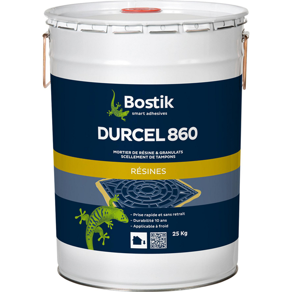 DURCEL 860 RESINE SEAU METAL 25KG