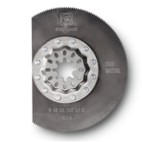 Lame de scie HSS Fein diamètre 85 mm segmentée spéciale coins et arêtes