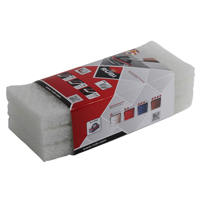 Rechange de 3 abrasifs très doux pour nettoyage céramique - Rubi Super Pro - Longueur 25 cm
