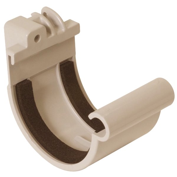 Jonction à joint Nicoll JN16 pour gouttière demi-ronde LG16 de développé 160 MM - Techtan Sable