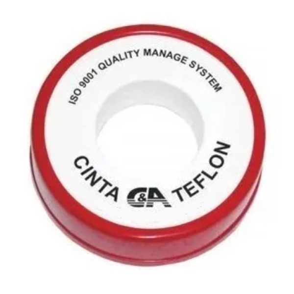 Ruban téflon PTFE grande largeur - 12 mm x 12 mètres - épaisseur 0,1 mm