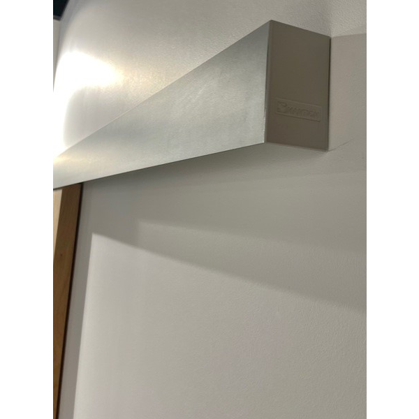 Ensemble Mantion SAF-Évolution pour porte coulissante de 10 à 20 kg - avec amortisseur M65S et rail de 195 cm