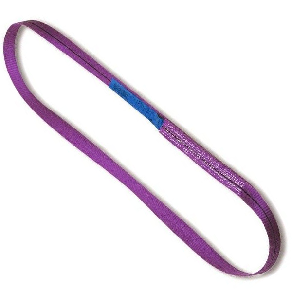 Élingue plate sans fin Levac CMU largeur 30 mm CMU 1 tonne longueur 2 mètres