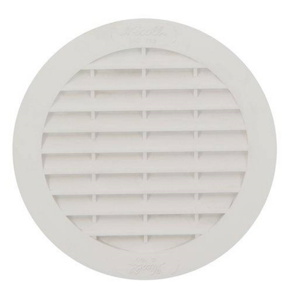 GRILLE MEN.RONDE TUYAU FIBRE 100 MOUS