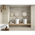 Faïence murale effet '"béton" CUSSET - Beige 20 CMx60 CM