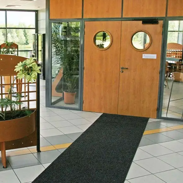 Tapis d'entrée grattant et absorbant - Premium - anthracite - en rouleau de 1.00 x 17.5 m
