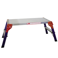 Plateforme de travail Edma en aluminium grande largeur 96x45x49 cm