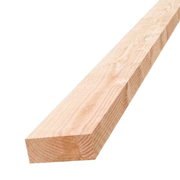 Demi-bastaing en Douglas - bois traité classe 2 - 150 MM x 40 MM - longueur 3,00 M