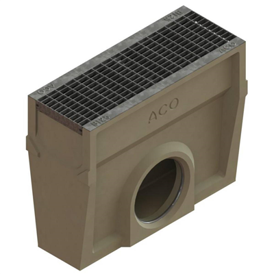 AVALOIR ACO SELF 200 BP GRILLE CAILLEBOTIS ACIER GALVANISE B125