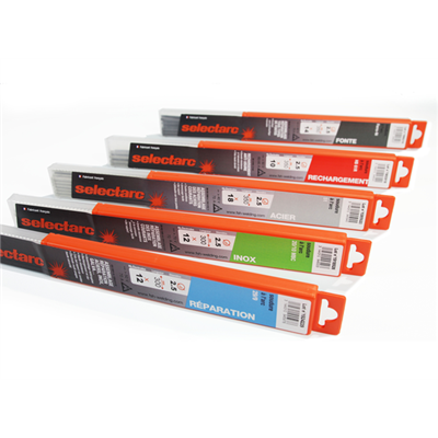 Electrode Inox 316 L Selectarc 20/10 MBC Diamètre 2.5x350 (étui 12 pièces )