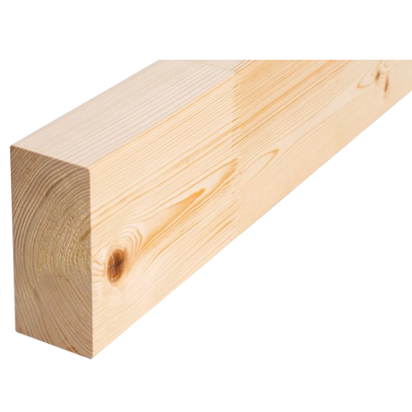 Bois massif abouté KVH en sapin-épicéa - traité classe 2 incolore - 200 x 80 mm - longueur 2,50 M