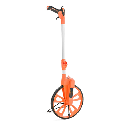 Odomètre Easy Wheel avant arrière pliable - Mesure mini 10 cm - Geo Fennel - Orange